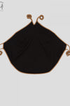 BASERANGE 25 Spring/Summer France Silk Toma Top Strap Vest BAS-TOMA-WS-AU23-HEI Black